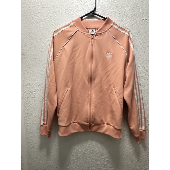 adidas Jackets & Blazers - Adidas Originals Women's Pink Iconic Superstar Track Jacket Kids 14